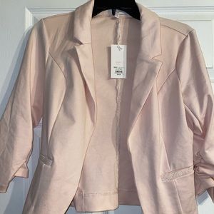 Pink blazer
